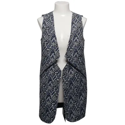 Gilet (Blauw, Zwart, Wit) van adL Katoen, Polyester