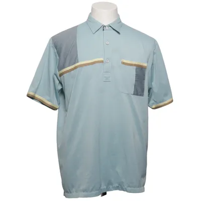 Polotrøje (Blå, Beige) fra Canda Bomuld, Polyester