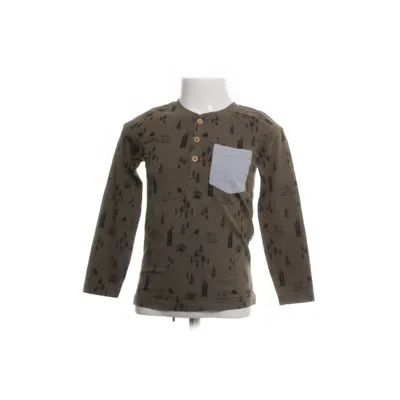 Henley shirt (Green, Black) from Moomin by Martinex Cotton, Elastane