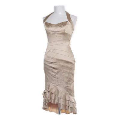 Halternek jurk (Beige) van Karen Millen Acetaat, Elastaan, Polyamide, Zijde