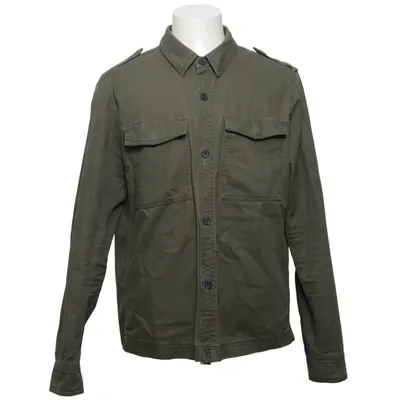 Overshirt (Green) from New Look Men Cotton
