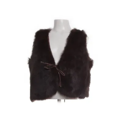 Bont gilet (Bruin) van Poppy Rose Konijnenbont