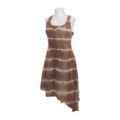 Leather dress (Brown, Beige) from Jofama Leather, Polyester