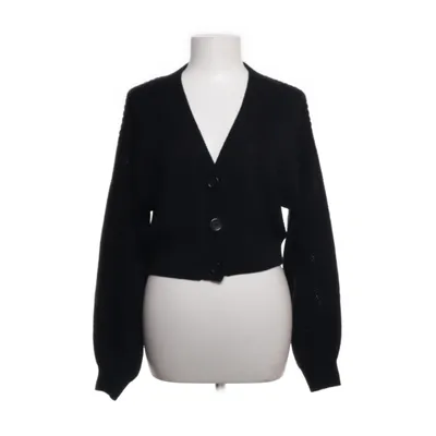 Cardigan (Black) from Divided by H&M Acrylic, Cotton