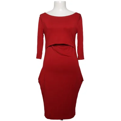 Borstvoedingsjurk (Rood) van Angel Wings Elastaan, Viscose