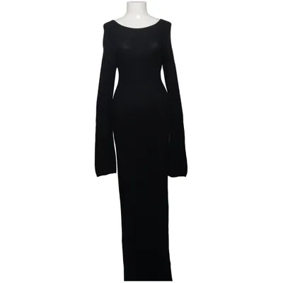 Maxi dress (Black) from NA-KD Acrylic, Cotton