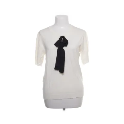 Top (Wit, Zwart) van Zara Knit Elastaan, Polyamide, Viscose