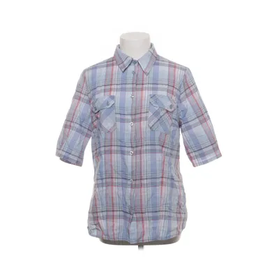 Chemise à manches courtes (Bleu, Rouge, Blanc) de Kingfield Coton