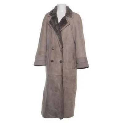Veste en peau de mouton retournée (Beige) de Levinsky Cuir