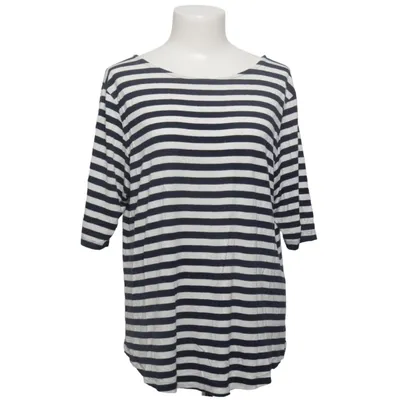 Långärmad t-shirt (Blå, Vit) från Emmy Copenhagen Elastan, Viskos