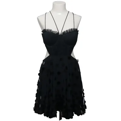 Cocktail dress (Gray, Silver) from ASOS Design Polyester