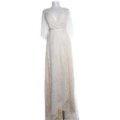Evening gown (White, Beige) from Lanting