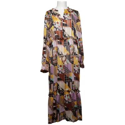 Robe longue (Jaune, Marron, Violet, Multicolore) de Nümph