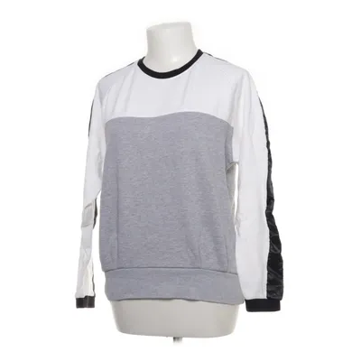 Sweatshirt (Gray, White, Black) from Def Cotton, Polyester