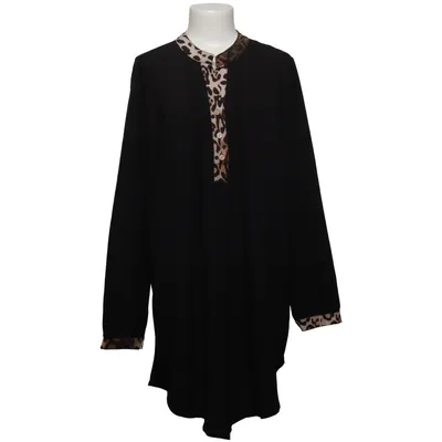 Tunic (Black, Multicolored) from Lacony Polyester