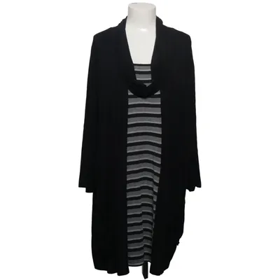 Robe (Noir, Gris) de Gina Laura Collection Élasthane, Viscose
