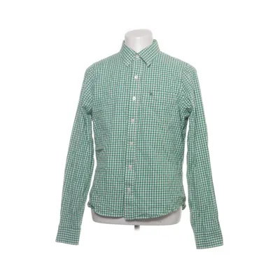 Shirt (Groen, Wit) van Abercrombie & Fitch Katoen