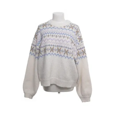 Tröja (Vit, Flerfärgad) från Envii Akryl, Merinoull, Polyester