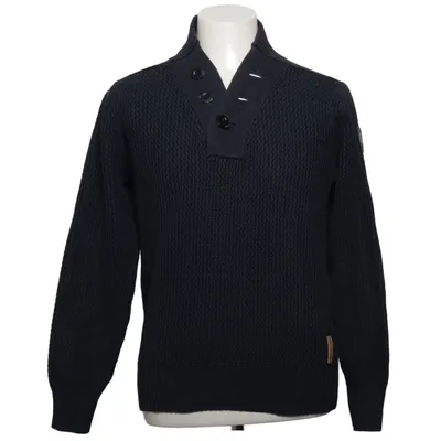 Pull-over (Bleu) de No Excess Acrylique, Coton