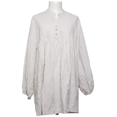 Blouse (Beige, Blanc) de Agencies Turquoise Coton