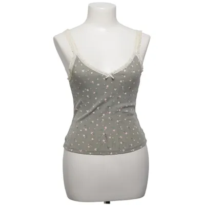 Tanktop (Groen, Meerkleurig) van Divided by H&M Elastaan, Polyester, Polyamide
