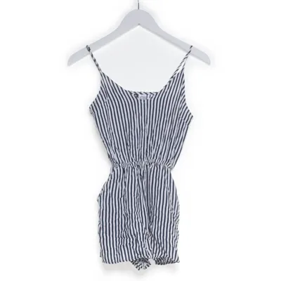 Jumpsuit (Blauw, Wit) van Divided by H&M Viscose