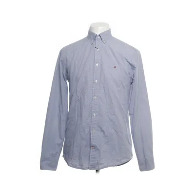 Overhemd (Blauw, Wit) van Tommy Hilfiger Katoen