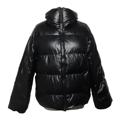Vinterjacka (Svart) från Adidas Dun, Fjädrar, Polyuretan, Återvunnen polyester