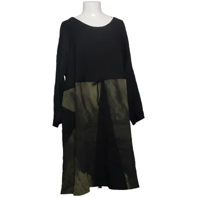 Dress (Black, Green) from Gozzip Cotton, Polyester, Viscose