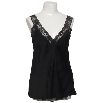 Pajama top (Black) from Capri Collection Silk, Viscose