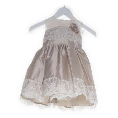 Evening gown (Beige, Multicolored) from Daisy Polyester