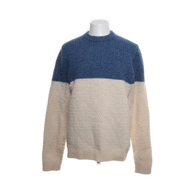 Sweater (Blue, White) from L.O.G.G by H&M Polyamide, Wool