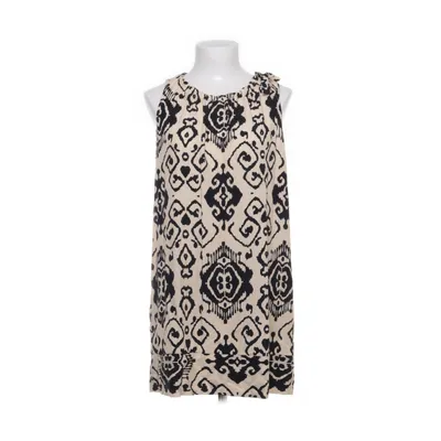 Jurk (Beige, Zwart, Meerkleurig) van Zauberstern Viscose