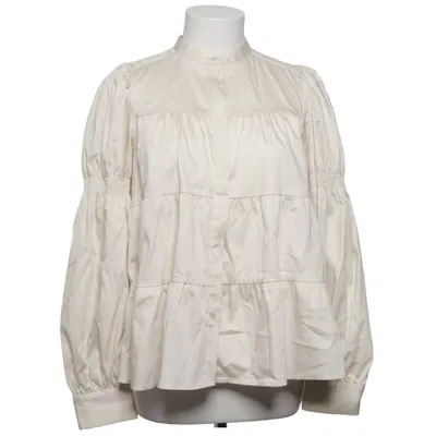 Blus (Beige) från Leveté Room Elastan, Ekologisk bomull, Polyamid