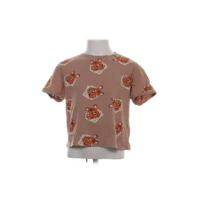 T-shirt (Brun, Orange, Vit) från Kiabi Ekologisk bomull