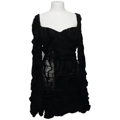 Robe (Noir, Gris) de ROTATE Birger Christensen Élasthane, Polyamide