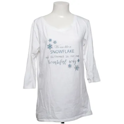 Long sleeve T-shirt (White) from Earth Positive Elastane, Organic cotton
