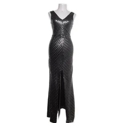 Robe de soirée (Noir, Argent) de Godiva Polyester