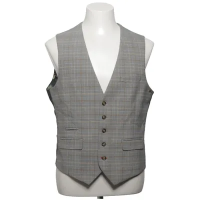 Kostymväst (Grå, Flerfärgad) från 1904 Elastan, Polyester, Viskos