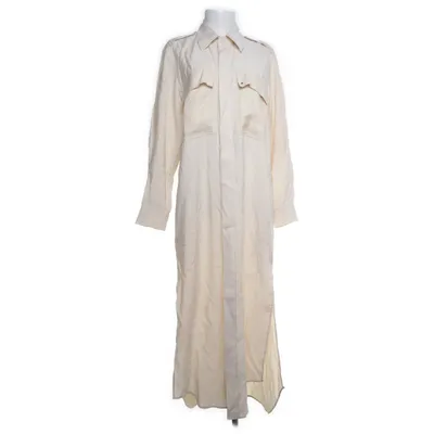 Skjortekjole (Beige) fra Lorena Antoniazzi Polyester, Viscose