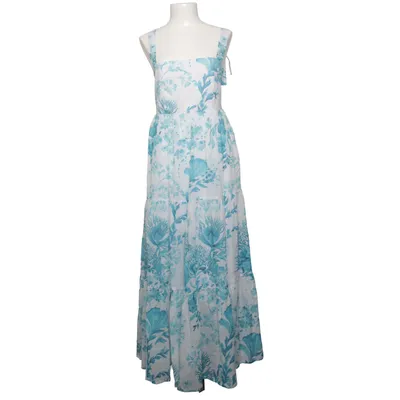 Robe longue (Bleu, Blanc) de Riani Coton