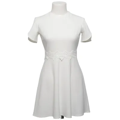 Kjole (Hvid) fra Miss Selfridge Petites Elastan, Polyester