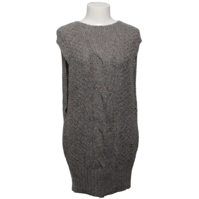 Pull sans manches (Gris) de Focus Acrylique, Coton, Mohair, Polyamide