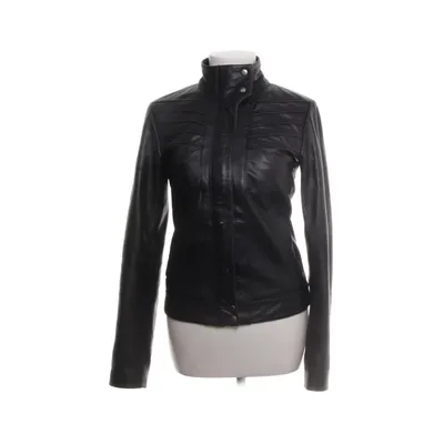 Leren jack (Zwart) van Selected Femme Leer