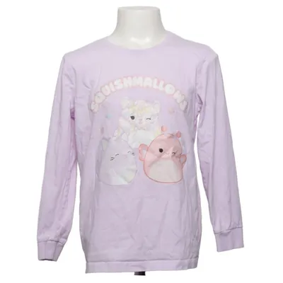 Langærmet t-shirt (Lilla, Flerfarvet) fra Squishmallows