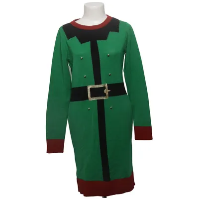 Weihnachtspullover (Grün, Rot, Schwarz) von Bodyflirt Acryl