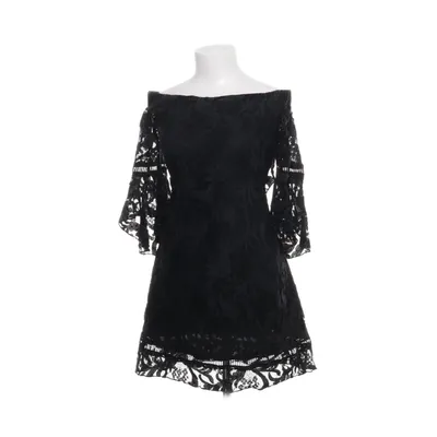 Jurk (Zwart) van F&P Polyester, Viscose
