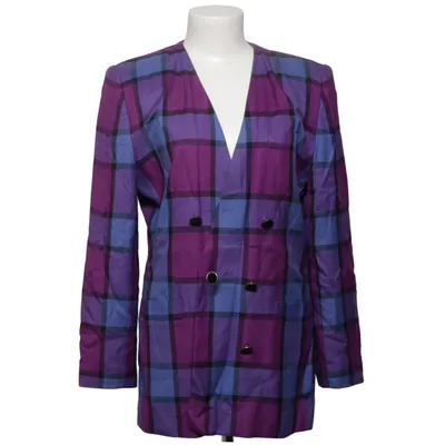 Blazer (Purple, Blue, Black) from Sasson Polyester, Viscose