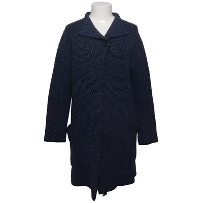 Cardigan (Blauw, Meerkleurig) van Nice Connection Kasjmier, Leer, Polyamide, Wol