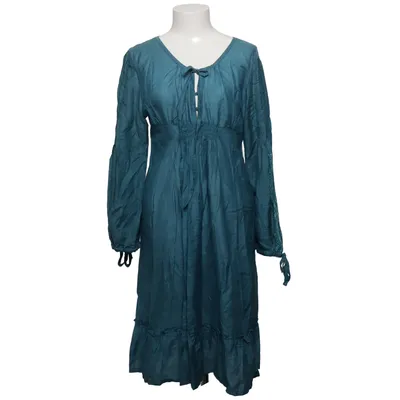 Jurk (Blauw) van Grønnbæk Katoen, Zijde